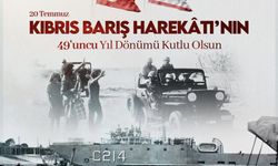 Kıbrıs Barış Harekatı'nın 49'uncu yıl dönümü kutlanıyor