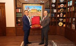 Serdar Çam,  Belediye Başkanımız Mehmet Savran’ı ziyaret etti