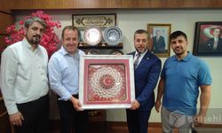 Süleyman Özgün mecliste Nevşehirlileri ağırladı