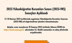 2023 YKS Sonuçları Açıklandı