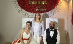 Filiz Kılıç genç çiftlerin düğününe katıldı