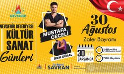 Nevşehir Belediyesi 30 Ağustos Özel konserini duyurdu
