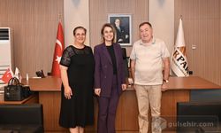 İnci Sezer Becel, Nevşehir Ticaret ve Sanayi Odası'nı ziyaret etti
