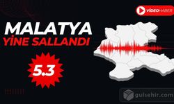 Malatya 5.3 Şiddetli Depremle Sarsıldı