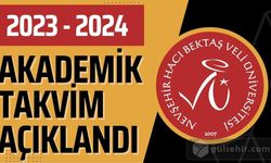 NEVÜ'de Akademik takvim yılı açıklandı