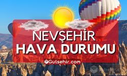 Nevşehir Hava Durumu Raporu: 31 Temmuz 2024