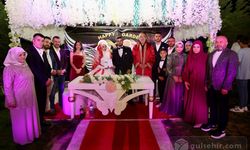 Başkanımız Mehmet Savran genç çiftlerin düğününe katıldı