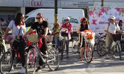 Burdur’da "Süslü Kadınlar Bisiklet Turu" düzenlendi