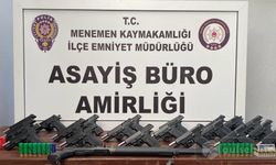 ''İzmir'de Suç Makinesi Sahte Kimlikle Silah Ticareti Yaparken Yakalandı''