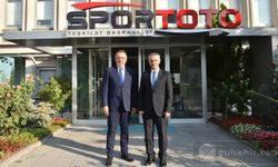 Başkan Savran, Spor Toto Teşkilatı Başkanı Dr. Mehmet Ata Öztürk ile görüştü