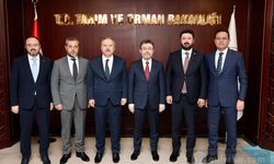 ''Nevşehir Heyetinden Bakan Yumaklı'ya Ziyaret''