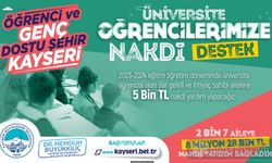 Kayseri Büyükşehir Belediyesinin: '' İhtiyaç Sahibi Üniversite Öğrencilerine Nakdi Yardım Başvuruları Başladı''