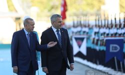Cumhurbaşkanı Erdoğan Avusturya Başbakanı'nı Karşıladı
