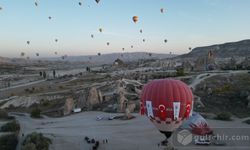 ''Nevşehir 100. Yılı Gökyüzünde Kutladı''