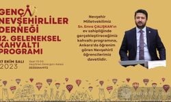 ''Genç Nevşehirliler Derneğinden 12. Geleneksel Kahvaltı Programı ''