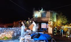 "Kayseri'de Müstakil Ev Yangını: Korkutan Görüntüler"
