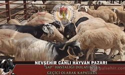 Nevşehir Hayvan Pazarı, Şap Nedeniyle Geçici Olarak Kapatıldı: Ticaret Borsası Alarma Geçti!