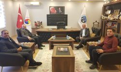 Nevşehir AK Parti İl Başkan Yardımcıları, Meclis Başkanı ve Yönetim Kurulu Başkanını Ziyaret Etti