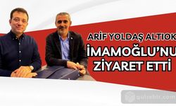 Hacıbektaş Belediye Başkanı Arif Yoldaş Altıok, İstanbul Büyükşehir Belediye Başkanı Ekrem İmamoğlu'nu Ziyaret Etti