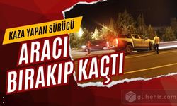 Kaçan Sürücü, Kaza Yaptığı Aracı Bırakarak Olay Yerinden Kaçtı