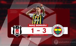 Trendyol Süper Lig Derbisi: Beşiktaş 1 - Fenerbahçe 3