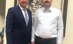 "Başkan Özmen, Milletvekili Erkan'ı Ziyaret Etti: İşbirliği ve Görüş Alışverişi"