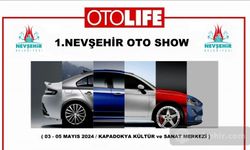 Nevşehir'de 1. Oto Show Etkinliği Başlıyor