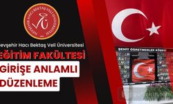 Nevşehir Hacı Bektaş Veli Üniversitesi Eğitim Fakültesi Girişi Yenilendi