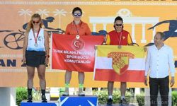 TSK Spor Gücü Sporcuları Mersin'deki Yenişehir Triatlonu Türkiye Kupası'nda Birinci Oldu
