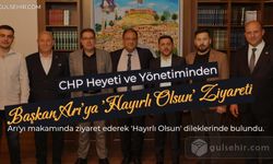 CHP Heyeti ve Yönetiminden Başkan Arı'ya 'Hayırlı Olsun' Ziyareti