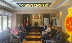 Tepeköylüler Dernek Başkanı Kamil DURU'yu Ziyaret Etti