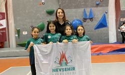 Nevşehirli Genç Tırmanıcı Belkıs Durmuş, Türkiye Şampiyonu!