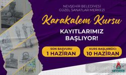 Nevşehir Belediyesi'nden Karakalem Resim Kursu Müjdesi!