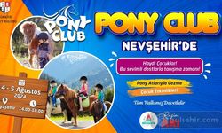 Nevşehirli Çocuklar Kayaşehir'de Pony Atlarıyla Buluşacak!