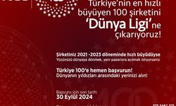 Türkiye'nin En Hızlı Büyüyen 100 Şirketi İçin Son Başvuru 3 Gün