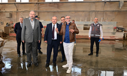 Vali Fidan, Doğalsan Taş İşleme Fabrikasını Ziyaret Etti