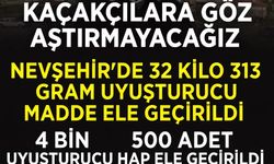 Nevşehir’de Uyuşturucuyla Mücadelede Tarihi Başarı