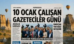 10 Ocak Çalışan Gazeteciler Günü