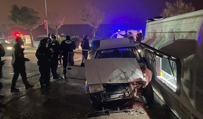 Gaziantep'te polis midibüsü devrildi. 5 yaralı!