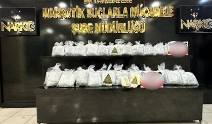 33 kilo 350 gram uyuşturucu ele geçirildi