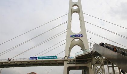Kocaeli’nin markası köprülere işleniyor
