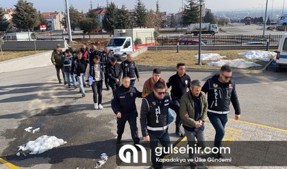 Karaman'da uyuşturucu operasyonu: 10 şüpheli tutuklandı
