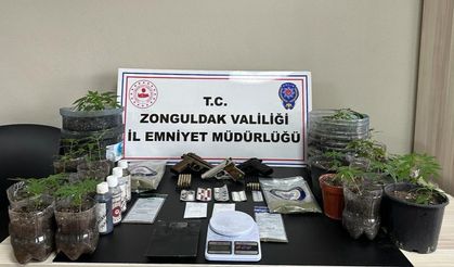 Zonguldak'ta uyuşturucu tacirleri tutuklandı