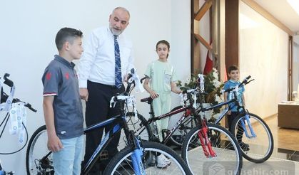 Öğrencilere bedava bisiklet verilecek