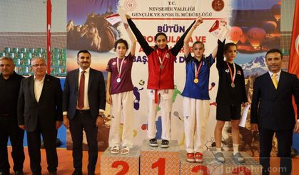 Nevşehir'de Genç Sporcular Madalyalarını Aldı
