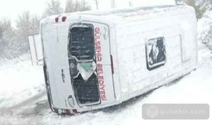 Nevşehir-Gülşehir Yolunda Trafik Kazası