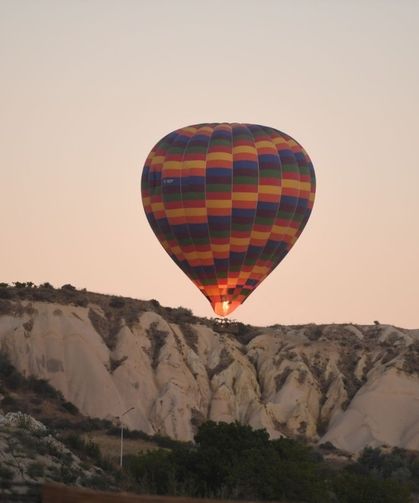 Sıcak hava balonu yolcu sayısı her geçen gün artıyor