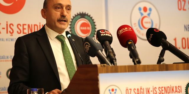 Öz Sağlık-İş Sendikası Genel Başkanı Sert, Nevşehir'de konuştu: