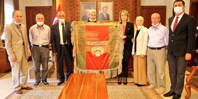 150 yıllık Osmanlı Sancağı Nevşehir Müzesi'nde
