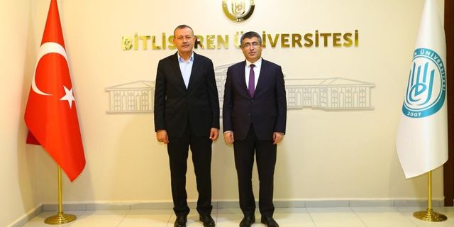 Rektör Aktekin'den Bitlis Eren Üniversitesi'ne ziyaret